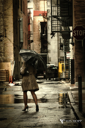 "Rainy Ally" by Von Trapp Photography 2014