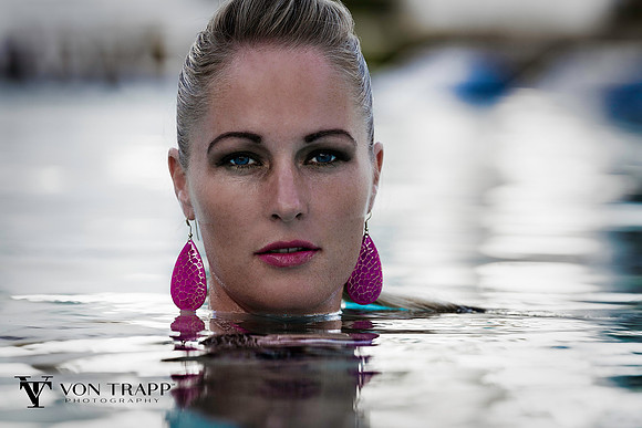 Fashion Pool Beauty Glamour Photography