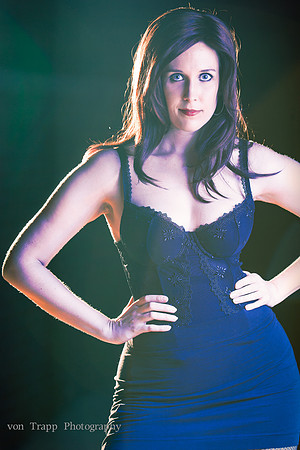 Fashion Glamour photo of a beautiful woman in lingerie.