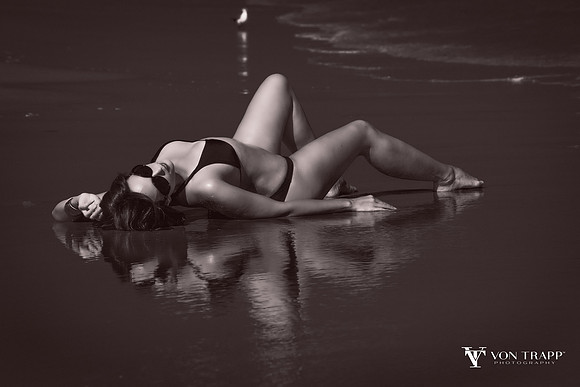 Beach glamour image by San Antonio Houston Fashion Glamour Photography