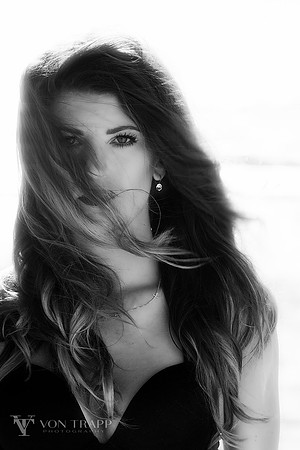 Glamour photo taken in Port Aransas by San Antonio Fashion-Glamour Photographer.