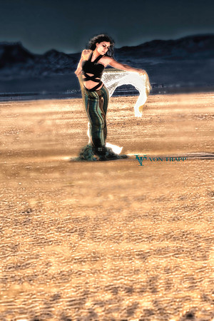 Fine Art photo of a woman in the desert.