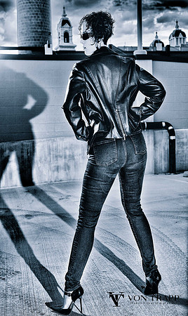 Edgy Urban Fashion Glamour Image created in San Antonio Texas