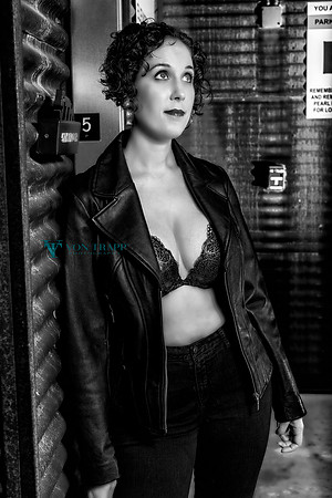 Sexy fashion-glamour photo of a hot woman with great cleavage.