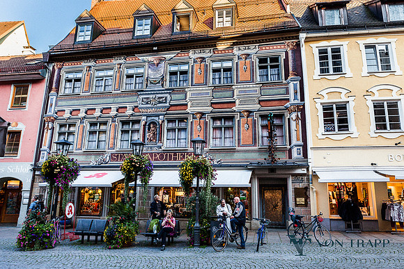 San Antonio photographer photographing in Germany. Photo of downtown Fussen Germany.