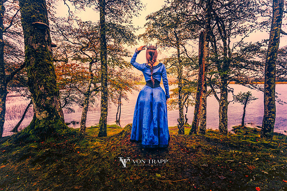 Lady, Loch 'n Castle by Von Trapp Photography 2019.