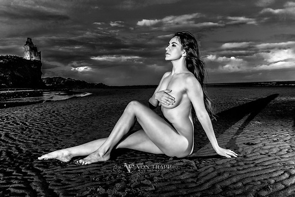 Nude Below Castle v.1 by Von Trapp Photography 2019.