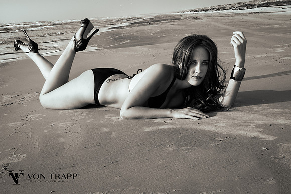 Glamorous beach photo shoot sexy evocative beautiful boudoir and glamour photography.